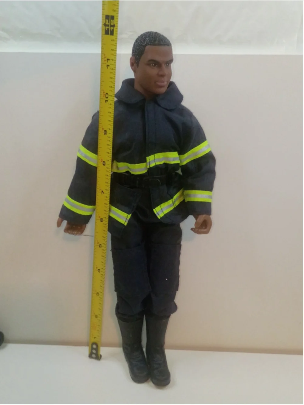 Lot of two GI Joe fire fighters action figures 